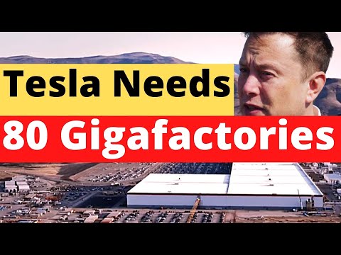 Tesla Gigafactory Rumor - 80 New Ones Are Needed