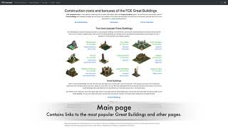 FOE-Assistant.com - Tools review - FoE Arc Calculator and more
