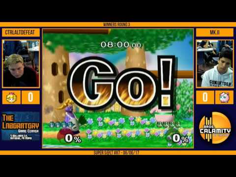 SALT #87  CtrlAltDefeat Peach vs Mk II Puff   Winners Round 3   SSBM Singles