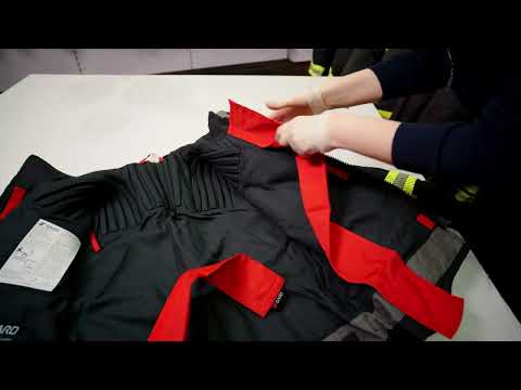 S-GARD   Vorbereitung Einsatz-Überbekleidung für die Wäsche