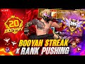 20 BOOYAH STREAK CHALLENGE FFK PRASANTH ON LIVE Ffkprasanth Fftamil