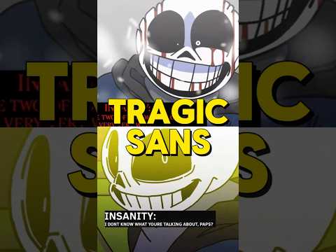 Insanity Sans Is TRAGIC #sans #undertale #insanitysans #undertaleau #sansaus #sansundertale #shorts
