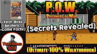 P.O.W. NES Walkthrough | 100% Guide | Video Games 101