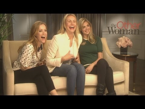 The Other Woman interview: Cameron Diaz, Leslie Mann and Kate Upton talk hairy men and 'smeeting'