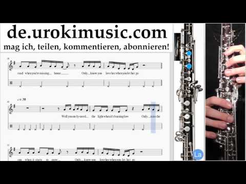 Oboe Lernen Passenger Let Her Go Teil#2 Oboenunterricht Noten Schule Lied Lehrer Klasse Unterricht