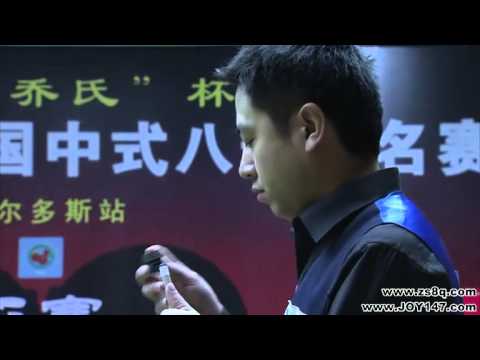 Chinese Eight Ball Tournaments Ordos Station - Wang Xiaoqian VS Chen Qiang - Part 1 - 2010