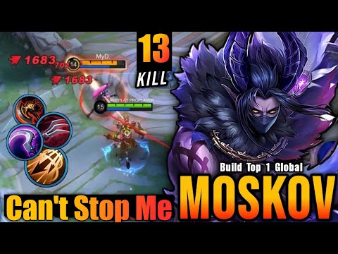 Moskov Best Build 2023 Unstoppable  - Build Top 1 Global Moskov ~ Mobile Legends (MLBB)