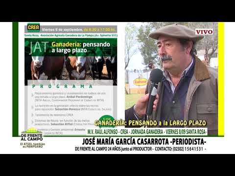 DE FRENTE AL CAMPO junto al SECTOR PRODUCTIVO PAMPEANO -RAUL ALFONSO-