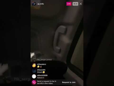 aa.Trillz Preview’s new Music on IG Live!!