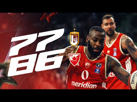 SVI POENI ZVEZDE - Bosna vs. KK Crvena zvezda Meridianbet 77:86 | ABA LEAGUE R09