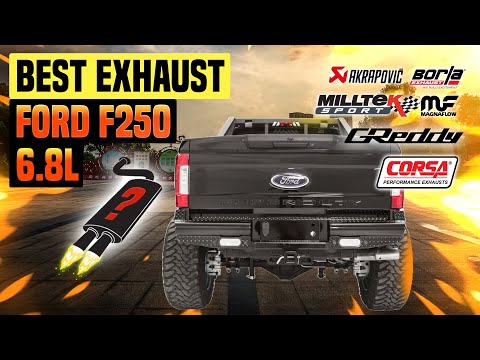 Ford F250 Exhaust Sound 6.8L V10 🔥 Straight Pipe,Turbo,Review,Mods,Upgrade,Flowmaster,Magnaflow+