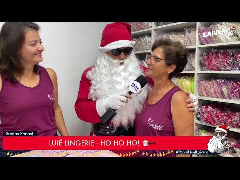 PAPAI NOEL LAIVÊRO - LUIÊ LINGERIE