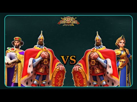 Nevsky/Justinian VS Nevsky/Joan of Arc - Rise of Kingdoms
