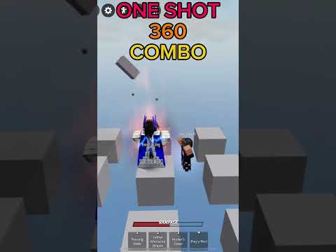 One shot 360 Combo || The Strongest Battlegrounds