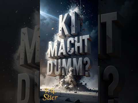 KI macht dich schlau und daher ist das Meer auch so tief | #ARKUSNAT
