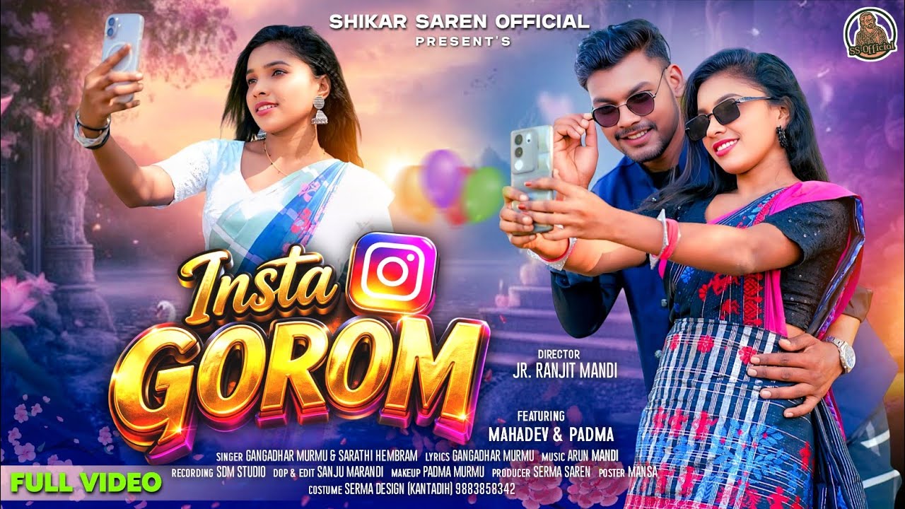 Insta Gorom Santali Song Thumbnail