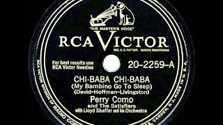 1947 HITS ARCHIVE: Chi-Baba Chi-Baba - Perry Como (a #1 record)