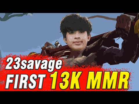 The First 13k MMR Player 23savage Monkey King Gameplay Dota 2