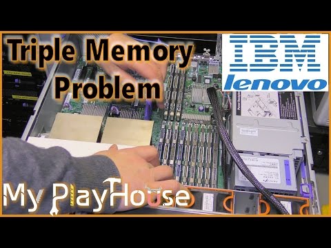 Fixing Triple Server Memory Problems - IBM x3650 M1 - 453