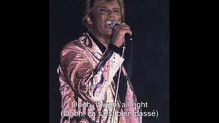 Johnny Hallyday - Casualty of love (+ Paroles, avec traduction) (yanjerdu26)