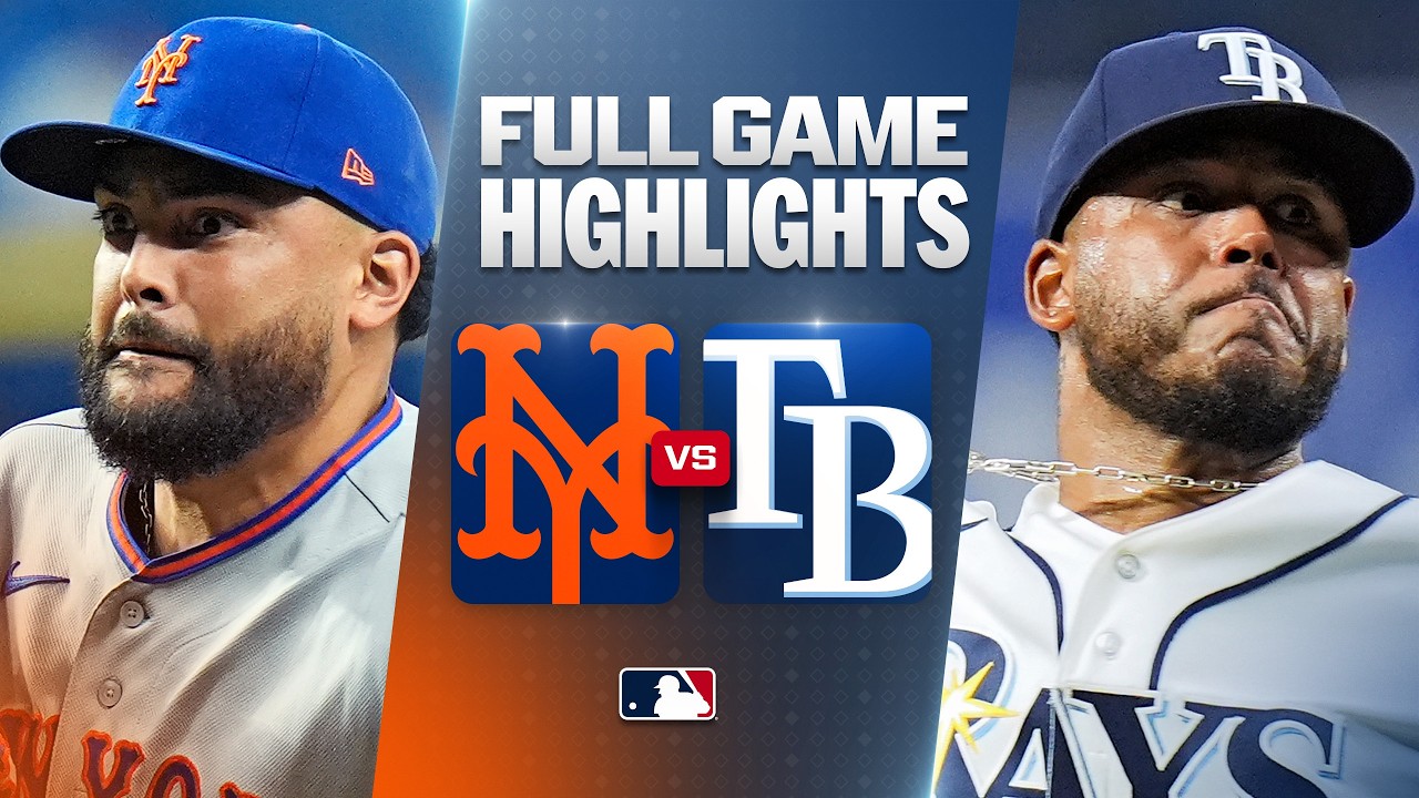 METS vs. RAYS: Official Full Game Highlights (September 1) | 2026 MLB Season