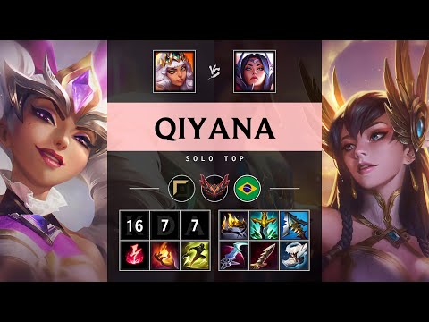 Qiyana Top vs Irelia - BR Grandmaster Patch 25.07