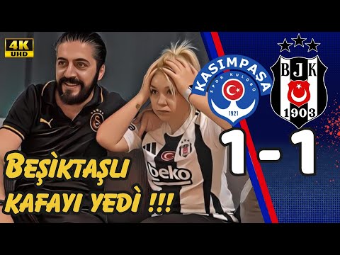 Bu Beşiktaş Kızı delirtti :DD  Kasımpaşa 1-1 Beşiktaş #tepki