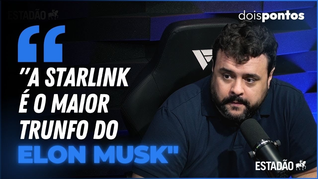 “A STARLINK é o maior trunfo do ELON MUSK", afirma Filipe Figueiredo