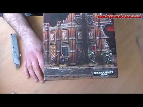 Sector Imperialis Warhammer 40k Terrain unboxing