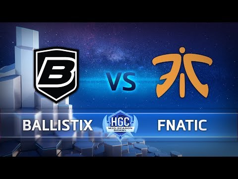 HGC 2018 - Mid-Season Brawl – Gruppenphase Tag 4 – Ballistix vs. Fnatic, Game 2