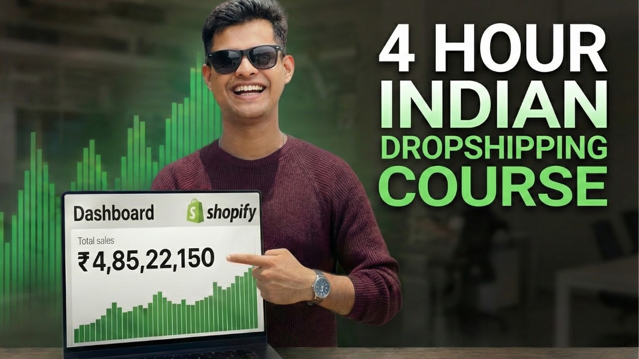 How to do Indian Dropshipping? Complete 4 Hour Course for Beginners (Free)