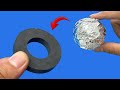 Place Aluminum Foil on a Magnet and You Will not Believe the Incredible Result!
