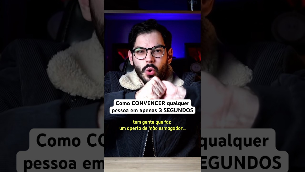 Como CONVENCER qualquer pessoa em apenas 3 SEGUNDOS