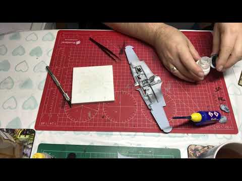 Airfix 1/48 Hurricane Mk.1 Tropical Full step by step build. Episode 2