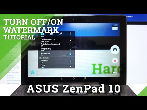 How to Add Time Stamp Watermark in ASUS ZenPad 10 – Customize Watermark Options