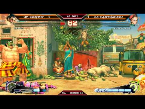 WDM|Cuongster x BCN eSport|Alioune - NSL R13 - SSF4 AE 2012
