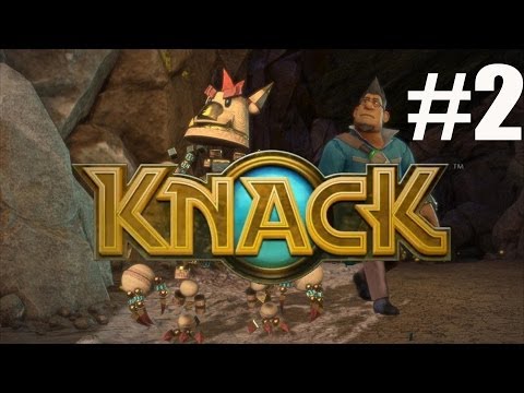 Knack Walkthrough Part 2 - Chapter 2 Complete - Playstation 4 Gameplay Lets Play