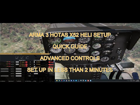 ARMA 3 QUICK SETUP GUIDE HOTAS FOR HELI  - IMPROVE YOUR SKILLS 10 FOLD