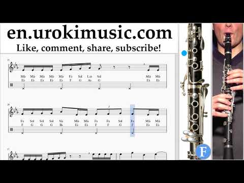 How to Play Clarinet Shawn Mendes - Treat You Better Tabs um-i352