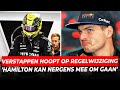 Verstappen hoopt op regelwijziging, "Hamilton heeft binnenkort een therapeut nodig" - Bleekemolen