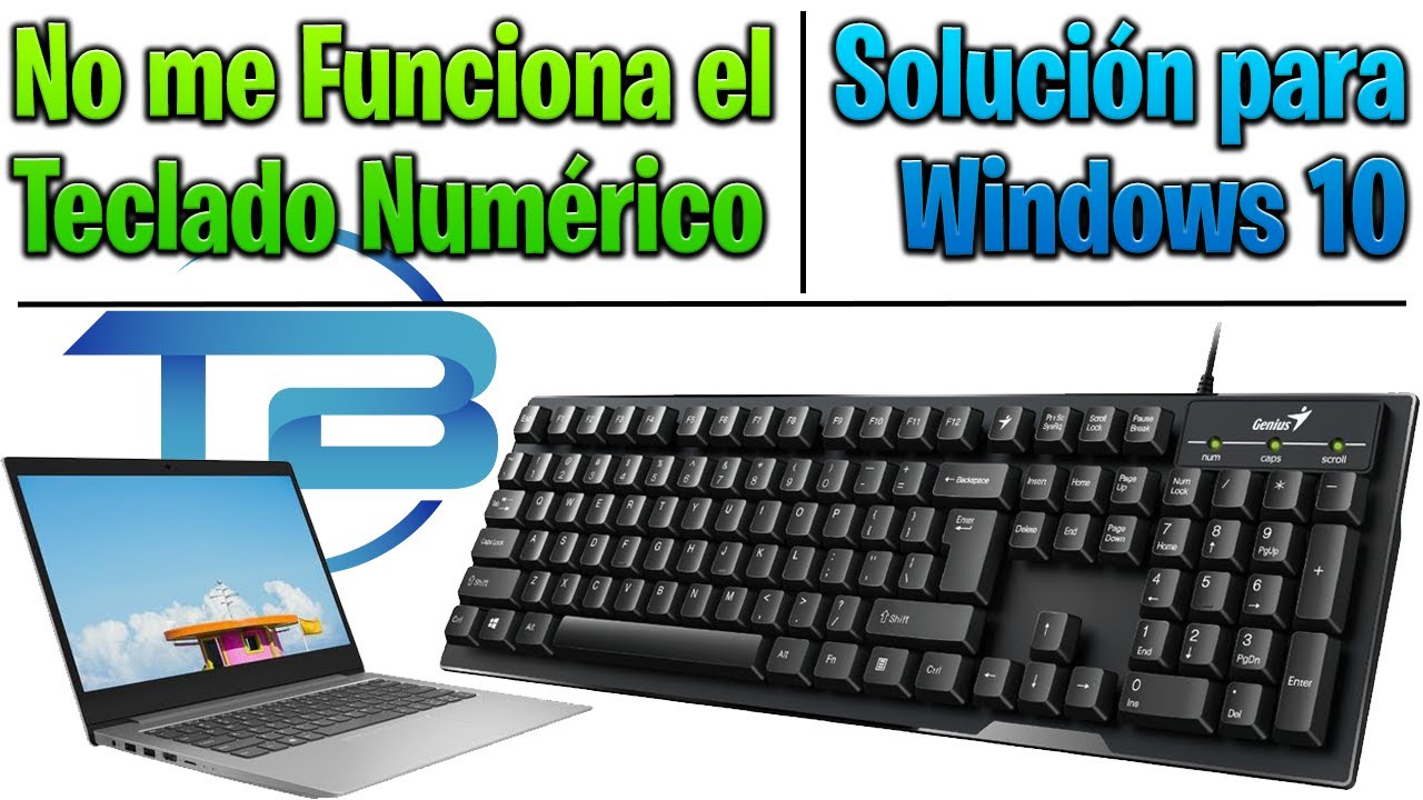 NO FUNCIONA TECLADO NUMÉRICO en WINDOWS 10 ► Solución actualizada para activar números del teclado.