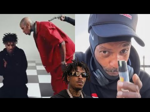 Charleston White REACTS in LA to NLE Choppa Dissing NBA YoungBoy 😳 “Trolling Gangs LA?!”