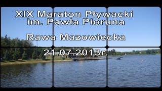 preview picture of video 'XIX Maraton Pływacki Rawa Mazowiecka'