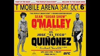 UFC 229: Шон О`Мэлли против Хосе Киньонеса