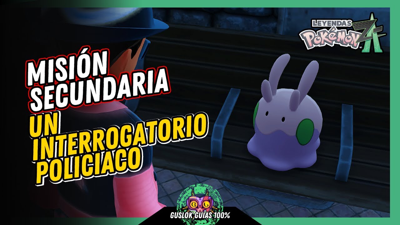 MISIÓN SECUNDARIA 050: UN INTERROGATORIO POLICIACO | GUÍA 100% | 💯Leyendas Pokemon: Z-A🏆