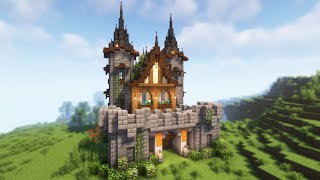 Minecraft | How to build a small Medieval Casle | Minecraft Tutorial