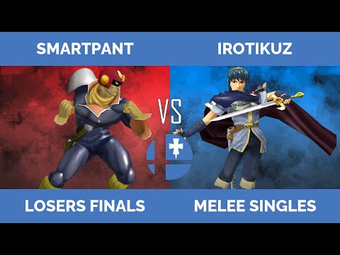 RogaSmash 192: SSBM Losers Finals - Smartpant (Captain Falcon, Yoshi) vs Irotikuz (Marth)