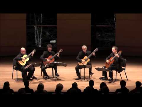LOS ANGELES GUITAR QUARTET - IN CONCERT- PART 11/11 CUBAN LANDSCAPE WITH RAIN