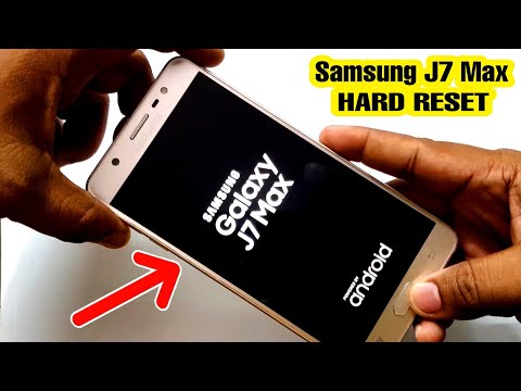 Samsung J7 Max (SM G615) Hard Reset/ Pattern Unlock Easy Trick With Keys