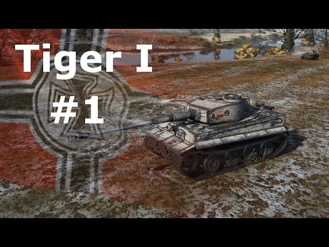 World Of Tanks - Tiger I - "Shot in the red" - No commentary gameplay [PL]